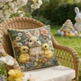 thumbnail image 4 of Fasiaou Short Pile Knit Pattern Pillowcase with Soft Lint-Resistant Fabric for Sofa and Bed,C, 4 of 6