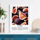 thumbnail image 3 of Cartel promocional de comida de fruta vintage: lima kaffir, fruta del pan, níspero, manzana, ciruela, albaricoque, limón, higo, melocotón, nectarina, 3 of 5