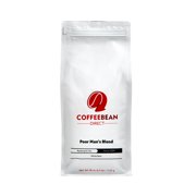 Coffee Bean Direct Roast Caffeinated Whole Bean Coffee, Poor Man's Blend, 2.5 LB