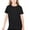 Black, variant on SGFCWSX Girls T Shirt Summer Short Sleeve Crew Neck Mesh Quick Dry Breathable Athletic Casual Kids Daily Sports Wear Tee Tops Black Size 2T