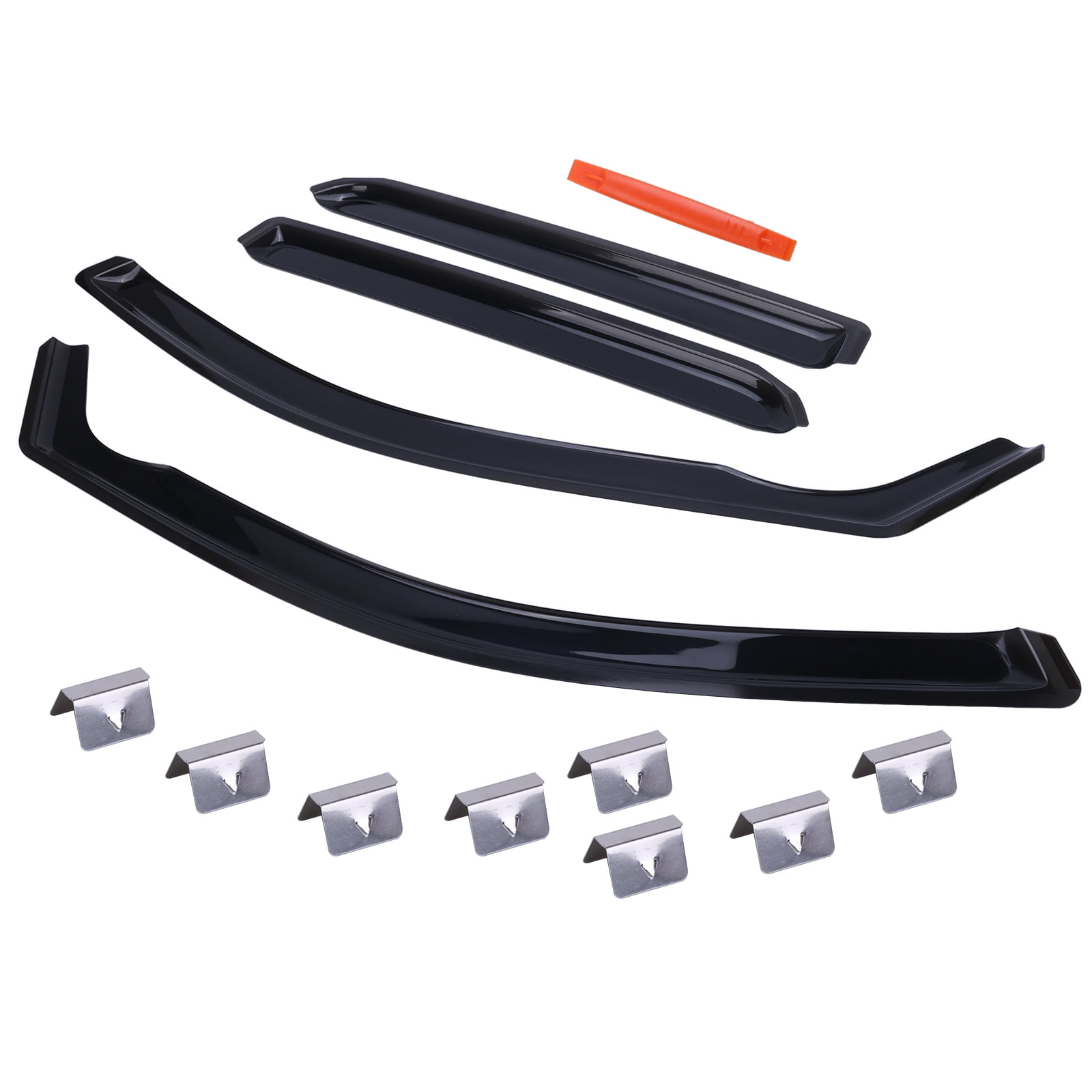 4Pcs Wind Deflectors Window Vent Visors Rain Guard Compatible for Dodge Durango 2011-2025 In-Channel Rain Shield Shade Sun Protection Replacement