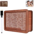 thumbnail image 1 of Hucha de madera, caja de ahorros de madera 10000, caja de ahorro de efectivo, caja de dinero de madera para ahorro de efectivo, caja de ahorros de madera estilo retro, caja de dinero de madera reutili, 1 of 7