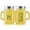 Yellow, variant on Salt and Pepper Shakers Set,4 oz Cute Salt Pepper Shaker,for Home Restaurants,with Stainless Steel Lids