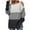 Gray, variant on Odeerbi Women Sweater 2025 Casual Trendy Color Sweater Matching Pullover Long Sleeve Squard-Neck Sweater Gray