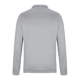 thumbnail image 3 of Blusa y camisa de manga larga con cuello alto para hombre, ropa deportiva para el hogar, pijamas, camiseta de color liso, blusa deportiva de poliéster para hombre, 3 of 4