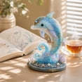 thumbnail image 6 of Mythical Ocean DIY Bead Kit, 3D Beaded Animal Kit, Glossy Glass Bead Craft Set, Easy-Follow Instructions For Creating Unique Underwater Decorations Dolphin, 6 of 9