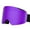 Black frame purple f, variant on Magnetic Ski Goggles UV Protections Snowboard Goggles Anti-fog Double Layers Ski Goggles Outdoor Sport Snow Googles