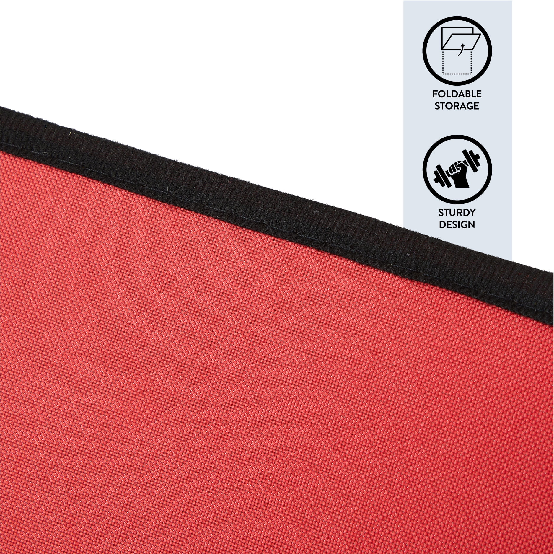 Marvel Spiderman Kids' Storage Ottoman, Red, 15" x 15" x 15"