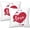 Valentine 10, variante sur Housses de Coussin Cœurs d'Amour de la Saint-Valentin 20x20 Ensemble de 2 Housses de Coussin Décoratives en Velours Doux pour Canapé Lit Voiture pour Elle Cadeaux Romantique Femme