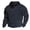 D54/Navy, variant on Afdoent Mens Quarter Zip Pullover Long Sleeve Stand Collar Sweatshirt Double Side Zipper Sweatshirt For Fall Winter Everyday Wear