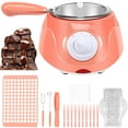 thumbnail image 4 of Ihvewuo Chocolate Melting Pot 250ml Electric Chocolate Melter 2-Speed Adjustable Temperature Chocolate Tempering Machine Easy to Use Chocolate Melter Pots Practical Cheese Melting Pot, 4 of 11