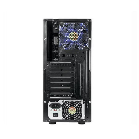 Thermaltake V3 Black Edition SECC / Plastic ATX Mid Tower Computer Case VL80001W2Z (Black