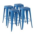thumbnail image 1 of Homycasa 29 Inch Backless Metal Counter Stools (Set of 4), 1 of 8