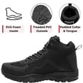 thumbnail image 2 of Alpine Swiss Brent Men's Lightweight Hiking Boots | Durable Outdoor Walking Shoes with Enhanced Grip & Comfortable Fit (RUNS LARGE – Size Down), 2 of 8
