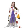 thumbnail image 4 of Honeii Happy Thanksgiving Print Poncho Cape, Cloak Coat, Snuggly Hooded Wearable Blanket, Hooded Cape For Teenagers,Halloween Costumes-Small, 4 of 7