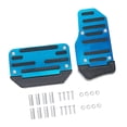 thumbnail image 4 of jinwen 2 Pieces Brake Pedal Covers Set Auto Interior Accessories Automotive Generic Blue, 4 of 9