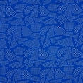 thumbnail image 2 of Zelouf Square Foil Outline Laser Cut Scuba  , Sewing, DIY, Crafts Fabric by the Yard, Cobalt Delight, 3 Yard, 2 of 2