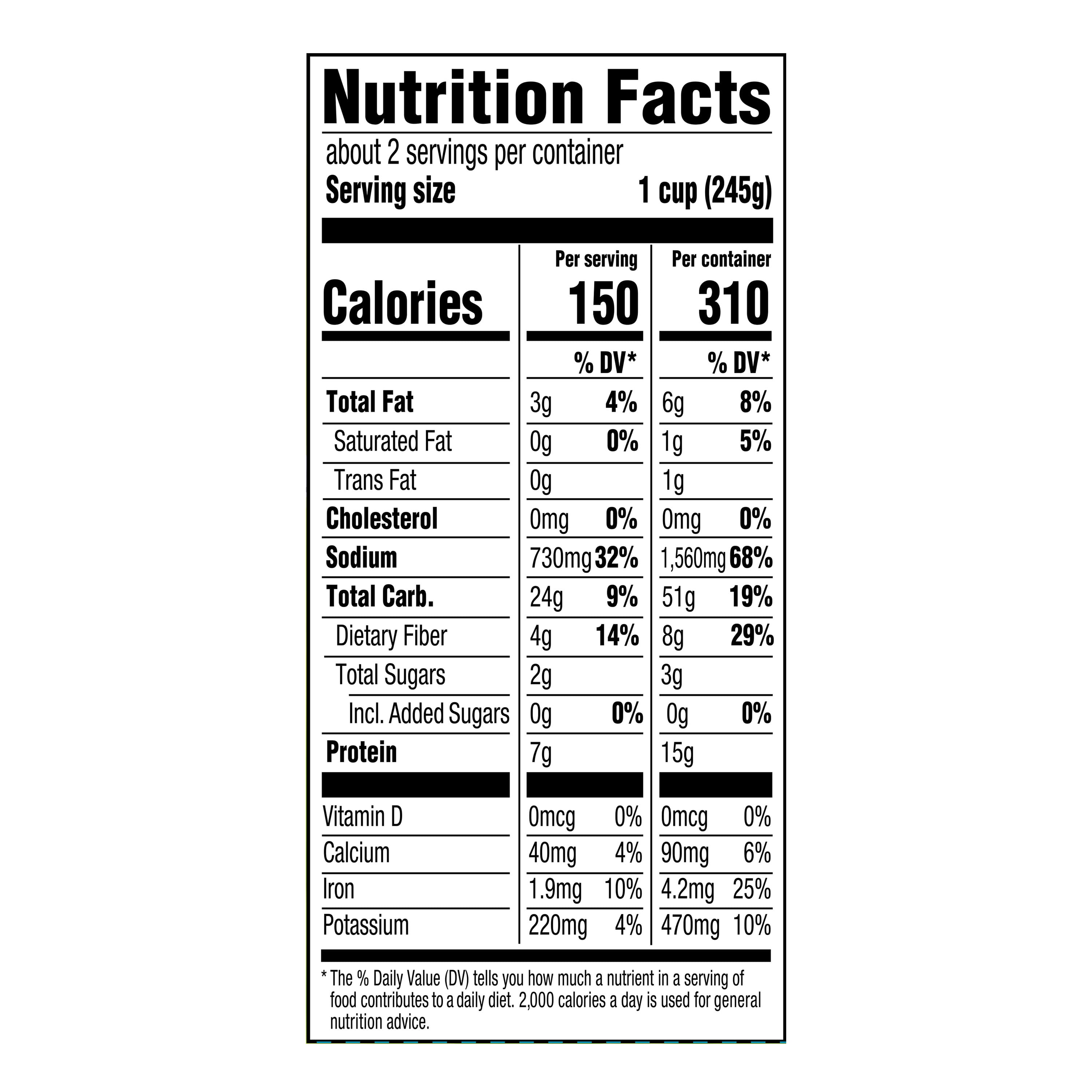 Great Value Organic Tri-Color Bean Blend, 15 oz Can