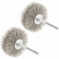 thumbnail image 1 of Cepillo de rueda de nailon abrasivo con vástago roscado para una instalación rápida y sencilla, material de nailon resistente al desgaste que garantiza durabilidad y confiabilidad, eficaz para, 1 of 5