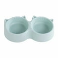 thumbnail image 3 of BESTSKY Cat Food Bowl,Non-Slip Bottom Design Cat Bowls,Simple Modern Appearance Cat Water Bowl,Blue, 3 of 6