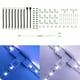 thumbnail image 4 of de conectores sin soldadura de tirarere RGB 5050 de 4 piezas de 10mm-incluye, divisor de 2 vías, conectores en apariencia T, 4 of 9