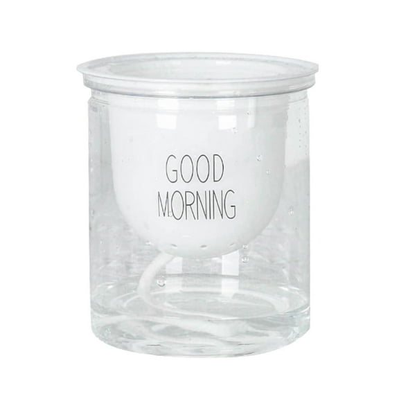Lusxy Self Watering Planter , African Violet Pots, Clear Plastic Automatic-Watering Planter Flower Pot Square Plant Pot for Various Plants / Flowers / Succulent Plants