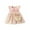 Pink, variant on Qingpeng Cute Print Sundress for Girls Swing Loose Fit Sleeveless Short Skirt Summer Dress