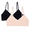 Black, variant on Wonder Nation Girls Beginner Seamless Bralette, 2-Pack, Sizes 28-38