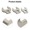 thumbnail image 4 of 8Pcs 3/8In Drive Crowfoot Wrench 10 To 19mm Metric Foot Open End Spanner Metric, 4 of 9