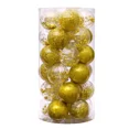 thumbnail image 4 of 24pc/box Christmas Ball Decorations 6cm Plastic Colorful Hanging Ball Xmas Tree Decoration Hotel Restaurant Home Ornament Decors, 4 of 5