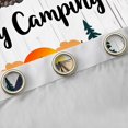thumbnail image 4 of Erosebridal Happy Camping Black Out Curtains For Camper Lover,Old Bran Door Curtains Pack of 2 (42x63 Each) For Kids, 4 of 7