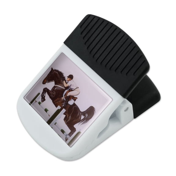 Horse Open Stadium Show Jumping Refrigerator Fridge Magnet Magnetic Hanging Hook Note Snack Clip
