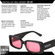 thumbnail image 3 of Lentes De Sol Xolek 109 Acetato Cr39 Rectangular, 3 of 7