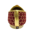 thumbnail image 4 of Red punjabi jutti for mens sherwani shoes for men juti for men mojaris for men, 4 of 5