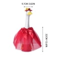 thumbnail image 3 of Lilixerw Spring Summer Goose Outfits Seasonal Cute Porch Goose Clothes with Bow & Hat,All Seasons Holiday Spring Goose Statue Costumes for 23" Cement Statue Garden Patio Outdoor Decor,Red, 3 of 6