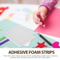 6 Sheets Sticky Foam Sheets Double Sided Adhesive Foam Sticky Strips