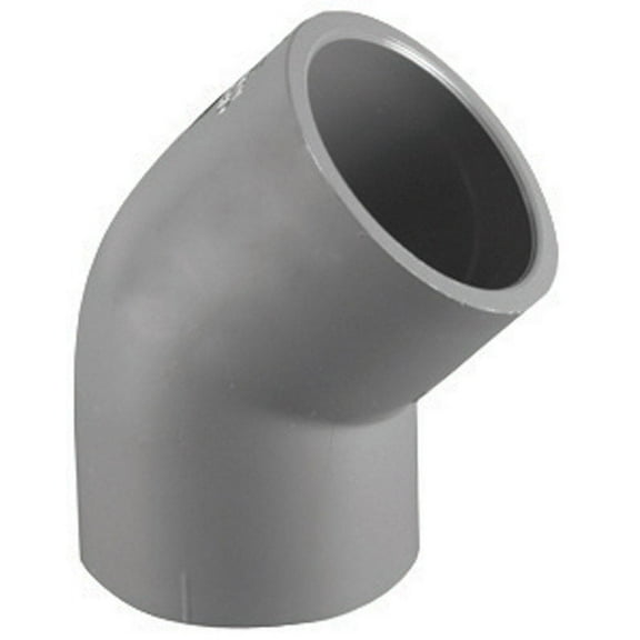Charlotte Pipe Schedule 80 1-1/2 in. Slip x 1-1/2 in. Dia. Slip PVC Elbow