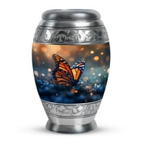 SUBSH Butterfly Urns for Human Ashes - Small Urns for Ashes Adult Male - Ashes Urn Adult - Adult Cremation Urns - Urn for Ashes for Women - Ash Holders for Ashes (3 INCH Pack of 1)