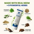 thumbnail image 2 of Pasta dental herbal de neem Natruveda 3x100 g sin flúor, 2 of 9