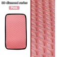 thumbnail image 3 of Yazoeia Car Center Console Cover, Anti-Slip Breathable All Seasons Automotive Mesh Armrest Box Pad Cover for Comfortable Support, Vehicle Interior Decor Universal for SUV, Truck, RV（Pink）, 3 of 6