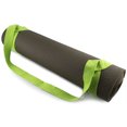 thumbnail image 1 of Fit Spirit Adjustable Cotton Yoga Mat Carrying Strap - Green, 1 of 2