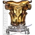 thumbnail image 2 of Brown Glass Electric Aroma Lamp Oil And Wax Warmer, 2 of 8