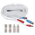thumbnail image 2 of 60 Feet BNC Video Power Cable Wire 2MP All-in-One Video, 2 of 6
