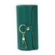 thumbnail image 4 of Joyero de viaje Organizador de joyas con borlas de cuero de gran capacidad Verde, 4 of 9