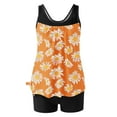 thumbnail image 5 of FDGIU ‌2025 Trendy Women's Floral Tankini Swimwear Set, Modest Athletic Bathing Suit with Shorts, Tummy Control Two Piece Swimsuits for Beach & Pool;High Waisted Swimsuit, 5 of 5