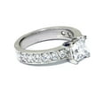 thumbnail image 2 of 2 ct Princess Cut Diamond Engagement Ring 14K White Gold, 2 of 2