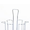 thumbnail image 2 of unbranded  Wire Wine Rack Cup and Saucer Display Stand Milk Bottle Holder Silver, 2 of 8
