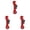 Red 3 Packs, variant on Multifunctional Bottle Red Kitchen Gadget Portable Can Opener For Emergency Party Can Opener Manual Metal Red Kitchen