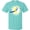 Scuba Blue, variant on Inktastic World Down Syndrome Day with Yellow and Blue Ribbon T-Shirt