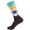 Light Green, variant on Women's Running Socks Unisex Socks With Pattern For Classic British Style Crew Length Colorful Knit Hosiery, One Size